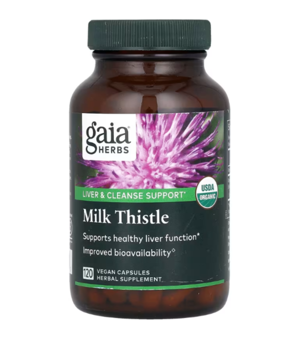 Gaia Herbs, Milk Thistle, 120 Vegan Capsules