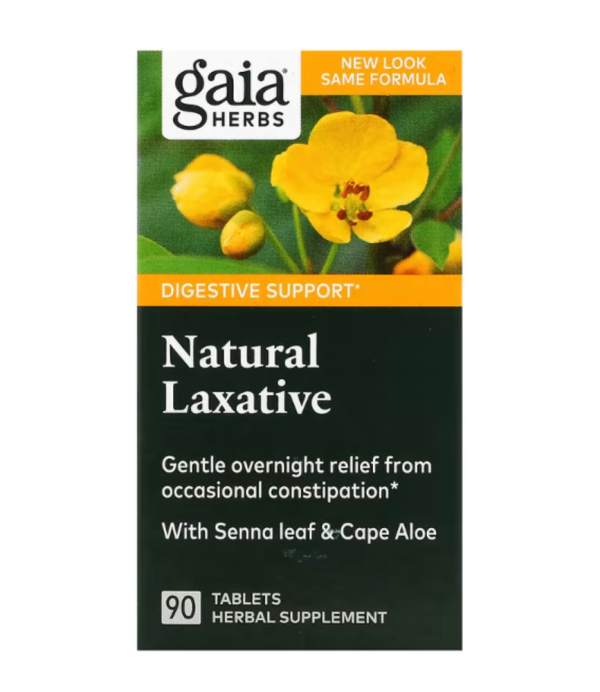 Gaia Herbs, Natural Laxative, 90 Tablets