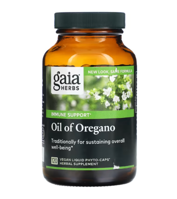 Gaia Herbs, Oil of Oregano, 120 Vegan Liquid Phyto-Caps