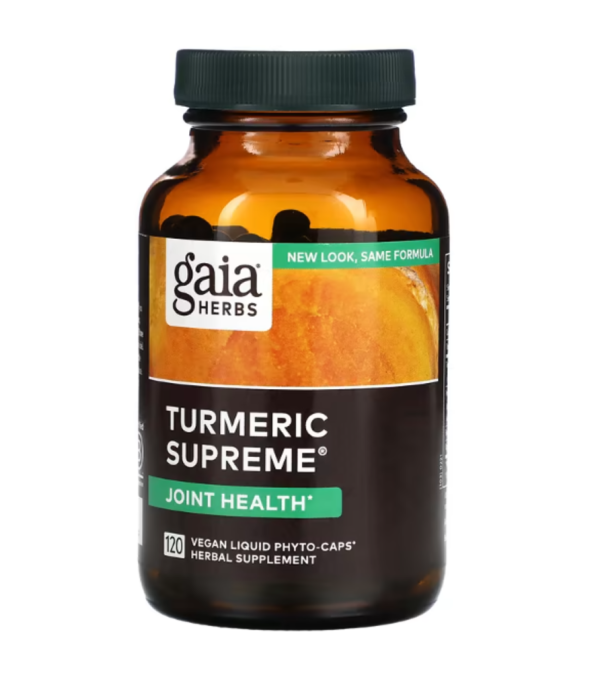 Gaia Herbs, Turmeric Supreme, 120 Vegan Liquid Phyto-Caps