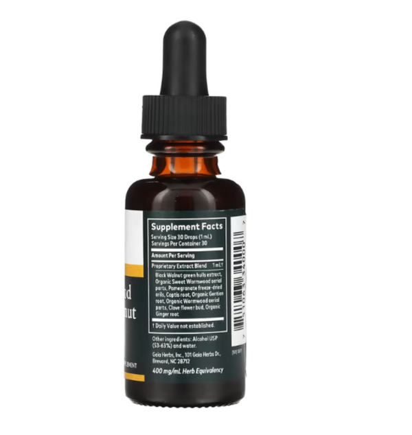 Gaia Herbs, Wormwood Black Walnut Supreme, 1 fl oz (30 ml)