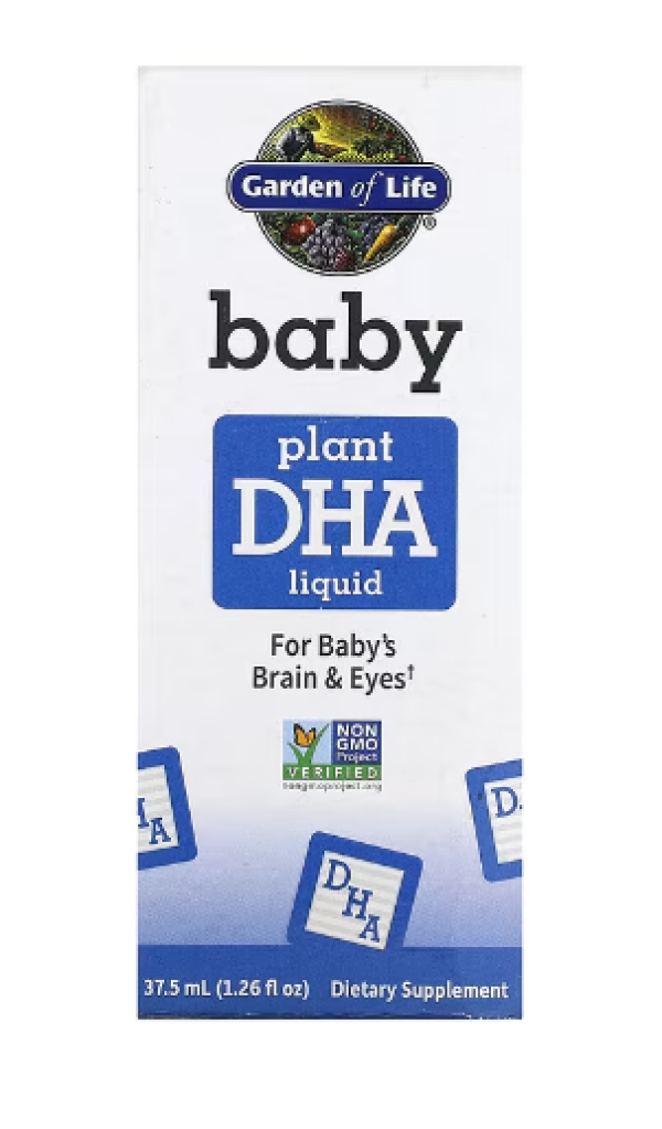 Garden of Life, Baby, Plant DHA Liquid, 1.26 fl oz (37.5 ml)