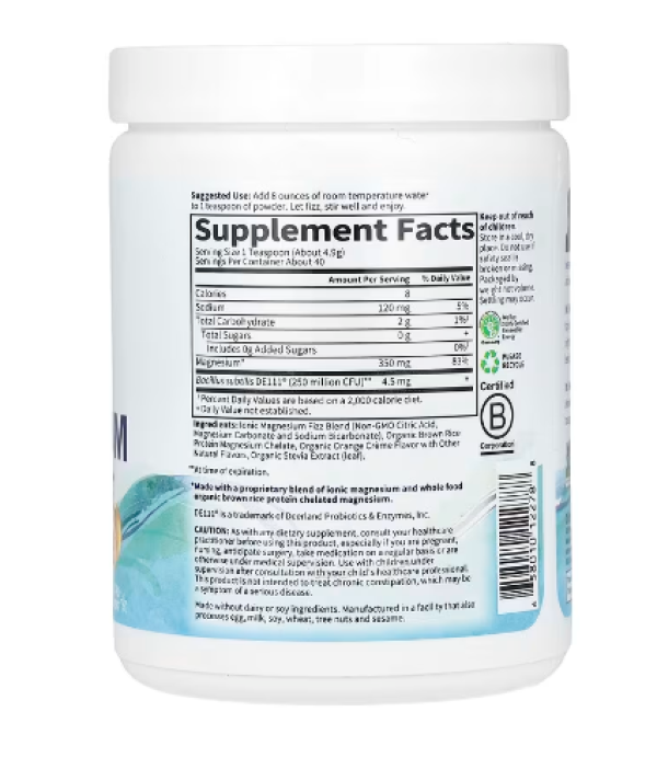Garden of Life, Dr. Formulated, Whole Food Magnesium, Orange, 7 oz (197.4 g)