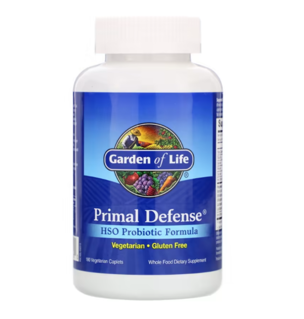 Garden of Life Primal Defense HSO Probiotic Formula -- 180 Vegetarian Caplets