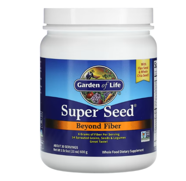 Garden of Life, Super Seed, Beyond Fiber, 1 lb 5 oz (600 g)