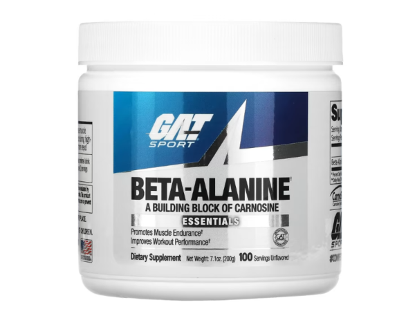 GAT, Beta Alanine, Unflavored, 7.1 oz (200 g)