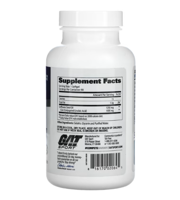 GAT, CLA 1250, 90 Softgels