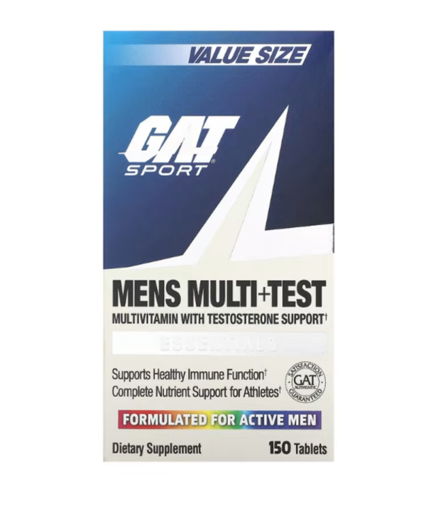 GAT, Mens Multi + Test, 150 Tablets