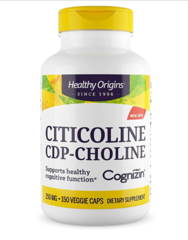 Healthy Origins, Cognizin Citicoline, 250 mg, 150 Veggie Caps