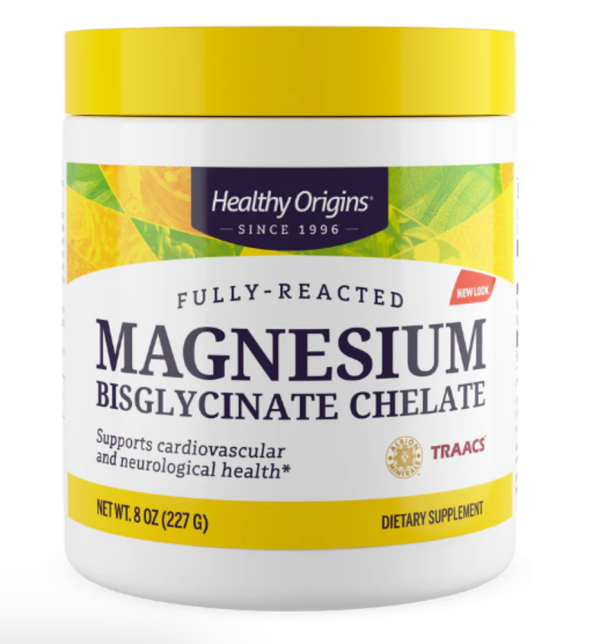 Healthy Origins Magnesium Bisglycinate Chelate -- 8 oz