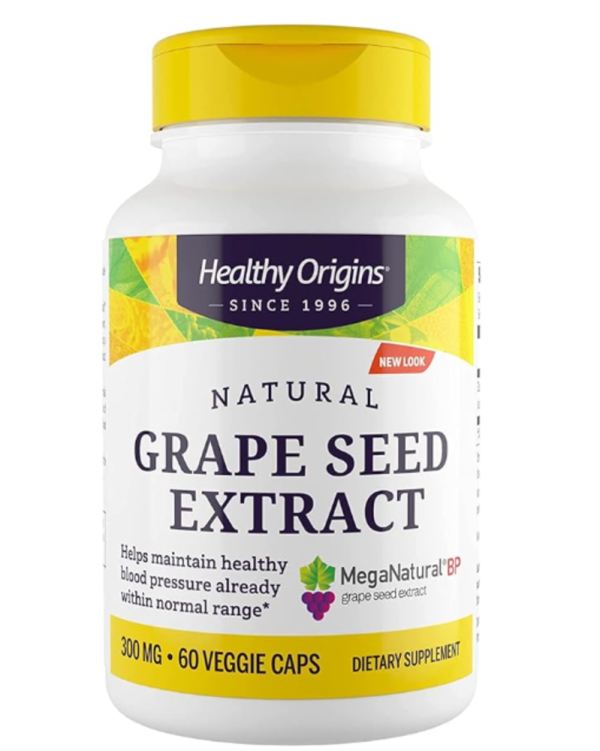 Healthy Origins Mega Natural®-BP Grape Seed Extract 300 mg - 60 Capsules
