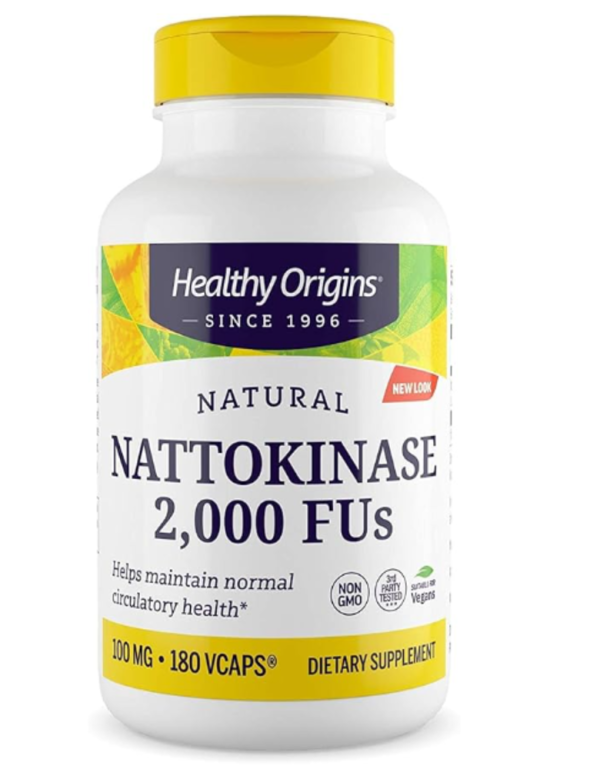 Healthy Origins Nattokinase 2000 FUs  100 mg - 180 Vcaps®