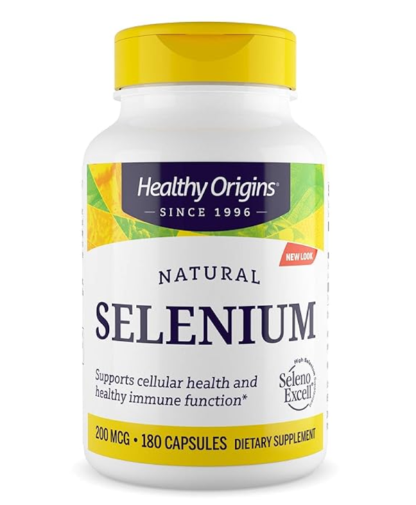 Healthy Origins Natural Seleno Excell Selenium -- 200 mcg - 180 Capsules