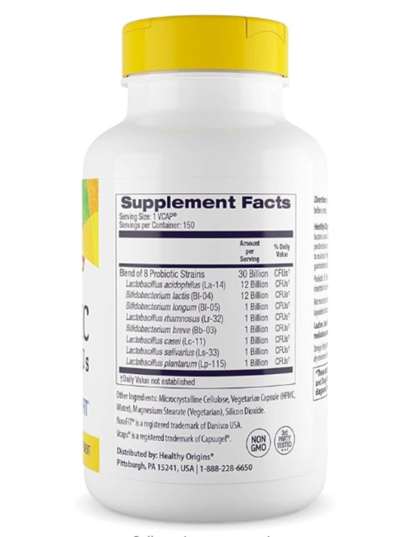 Healthy Origins, Probiotic, 30 Billion CFU's, 150 Vcaps
