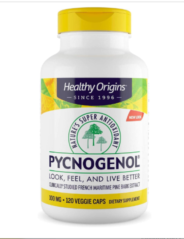 Healthy Origins, Pycnogenol, 100 mg, 120 Veggie Caps