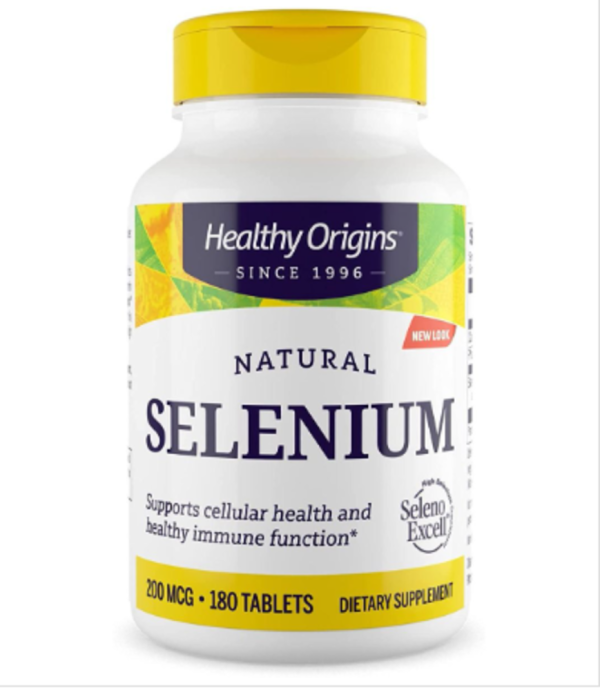 Healthy Origins, Seleno Excell, High Selenium Supplement, 200 mcg, 180 Tablets