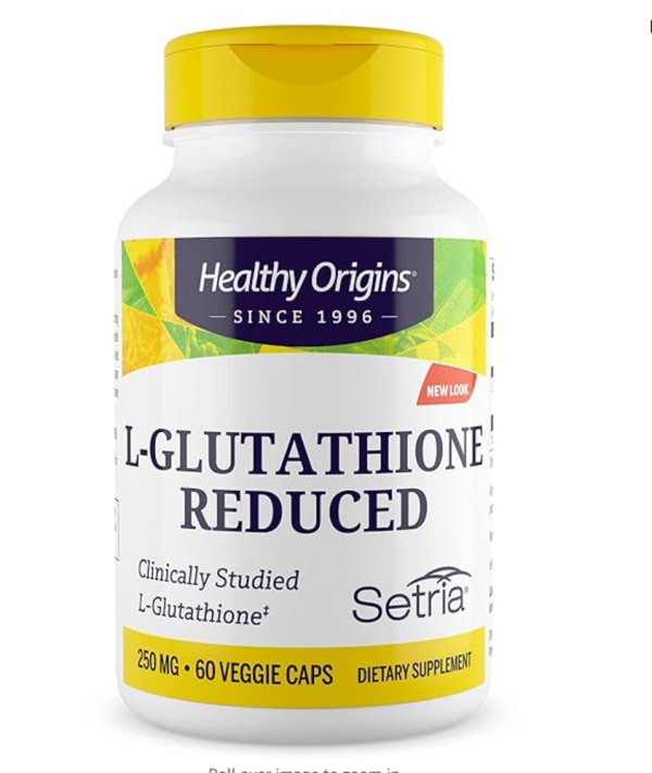 Healthy Origins, Setria, L-Glutathione Reduced, 250 mg, 60 Veggie Caps