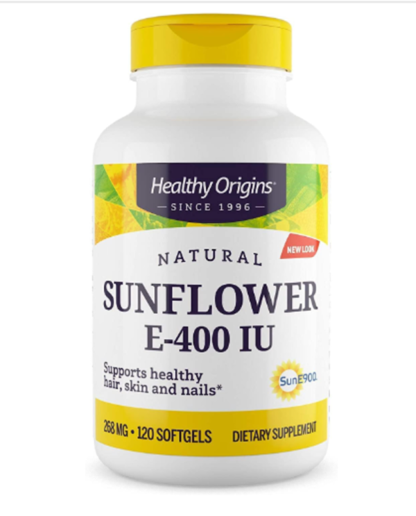 Healthy Origins, Sunflower E, 400 IU, 120 Softgels
