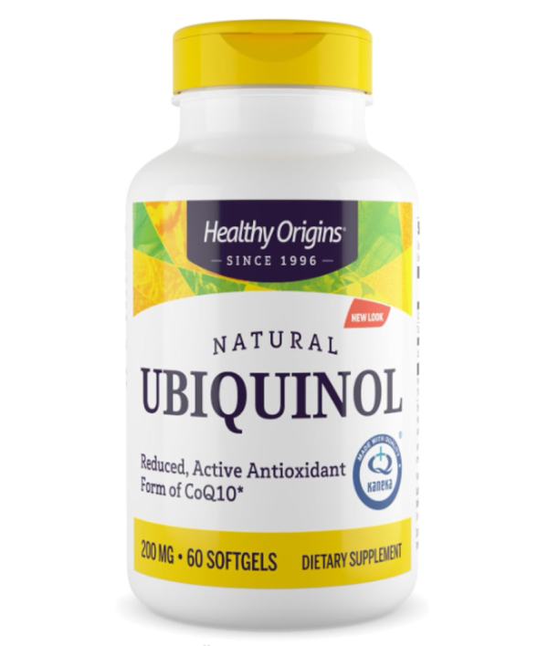 Healthy Origins, Ubiquinol, Kaneka Q+, 200 mg, 60 Softgels