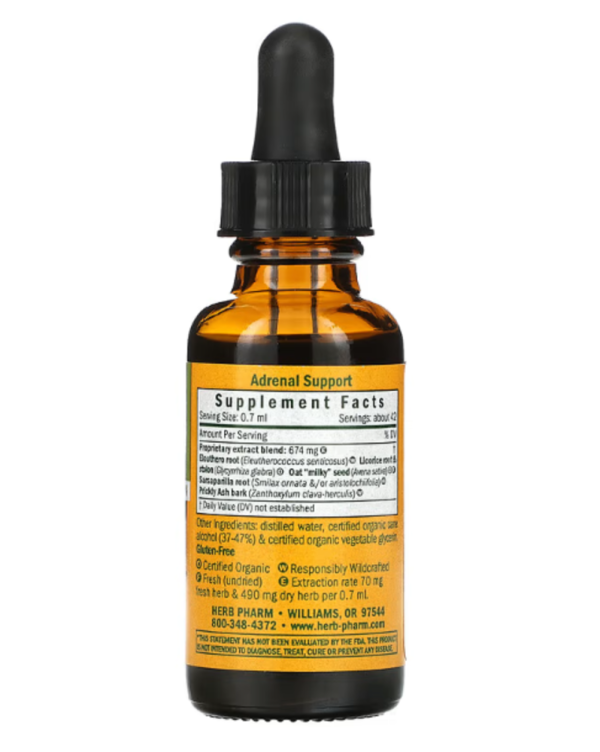 Herb Pharm, Adrenal Support, 1 fl oz (30 ml)