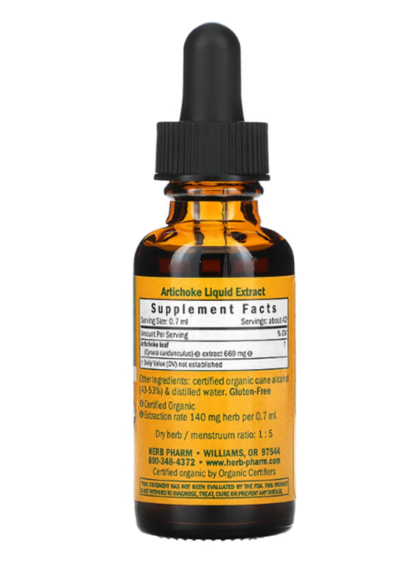 Herb Pharm, Artichoke, 1 fl oz (30 ml)