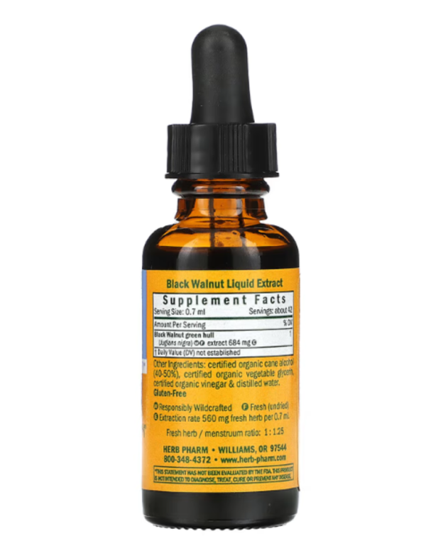 Herb Pharm, Black Walnut, 1 fl oz (30 ml)