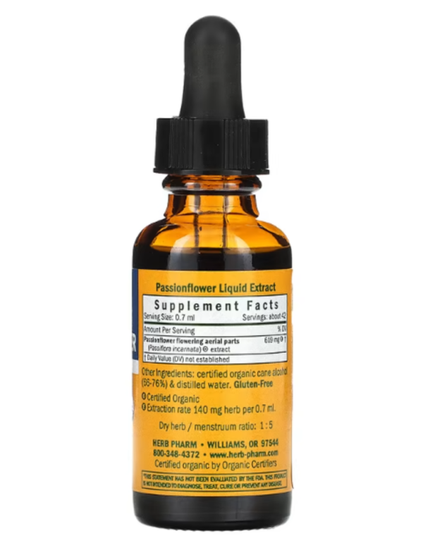 Herb Pharm, Passionflower, 1 fl oz (30 ml)
