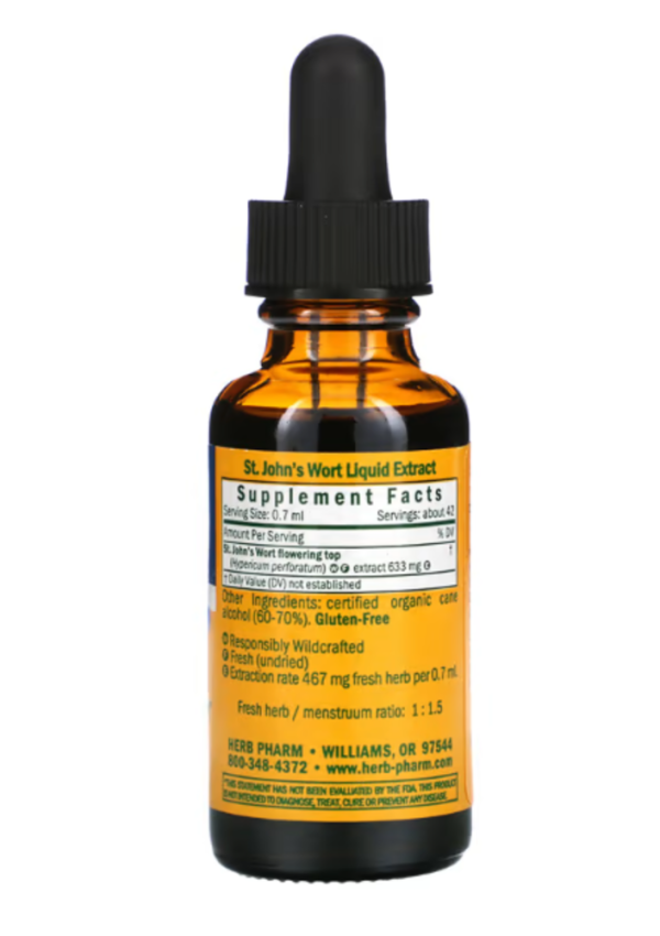 Herb Pharm, St. John's Wort, 1 fl oz (30 ml)