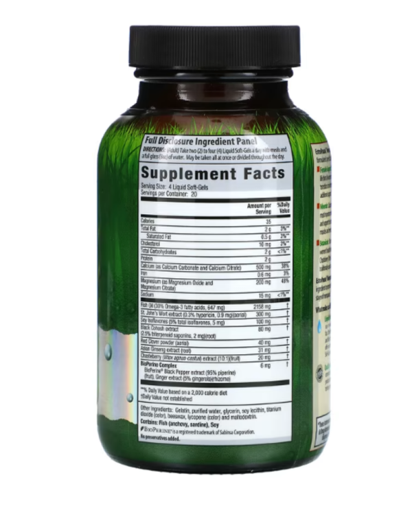 Irwin Naturals, EstroPause, Menopause Support, 80 Liquid Soft-Gels