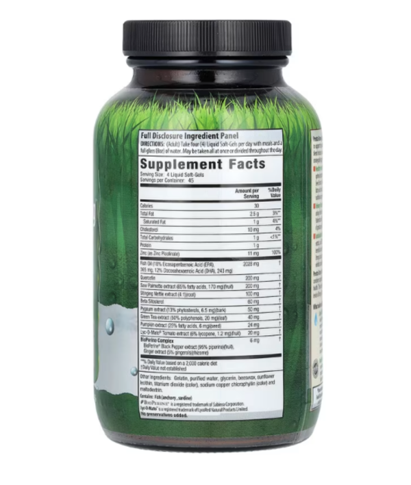 Irwin Naturals, Prosta-Strong, Healthy Urinary Flow, 180 Liquid Soft-Gels