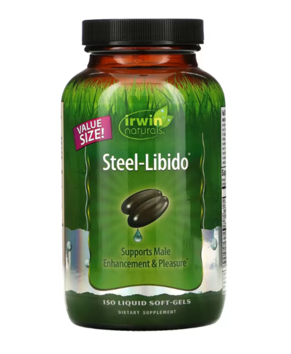 Irwin Naturals, Steel-Libido, 150 Liquid Soft-Gels
