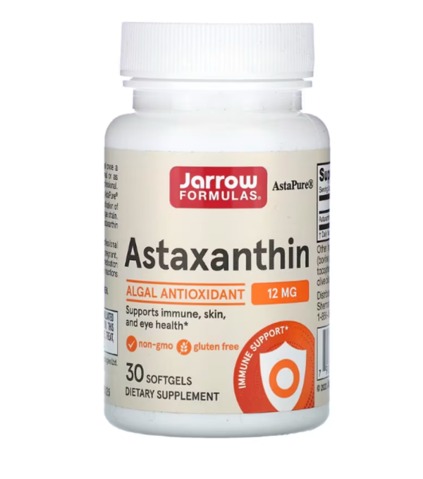 Jarrow Formulas, Astaxanthin, 12 mg, 30 Softgels