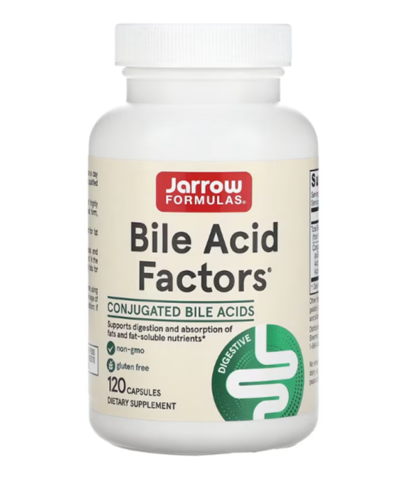Jarrow Formulas, Bile Acid Factors, 120 Capsules