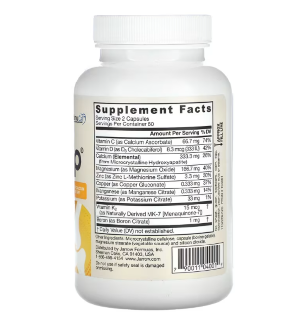 Jarrow Formulas, Bone-Up, 120 Capsules
