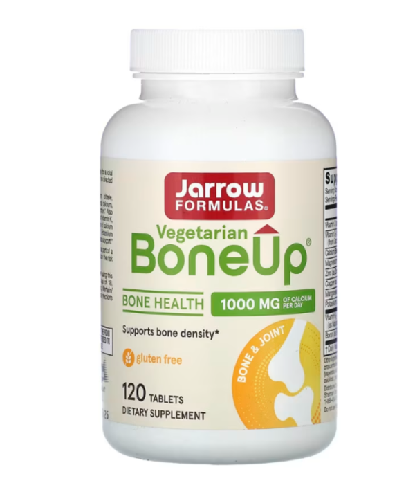 Jarrow Formulas, Bone-Up, Vegetarian/Vegan Formula, With Calcium Citrate, 120 Tablets