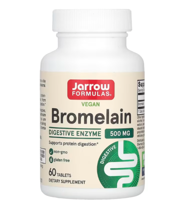 Jarrow Formulas, Bromelain, 500 mg, 60 Tablets