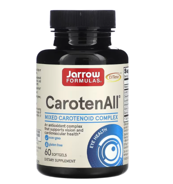 Jarrow Formulas, CarotenAll, Mixed Carotenoids Complex, 60 Softgels