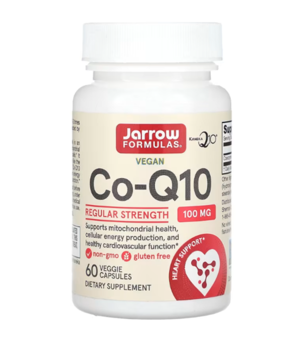 Jarrow Formulas, Co-Q10, 100 mg, 60 Veggie Capsules