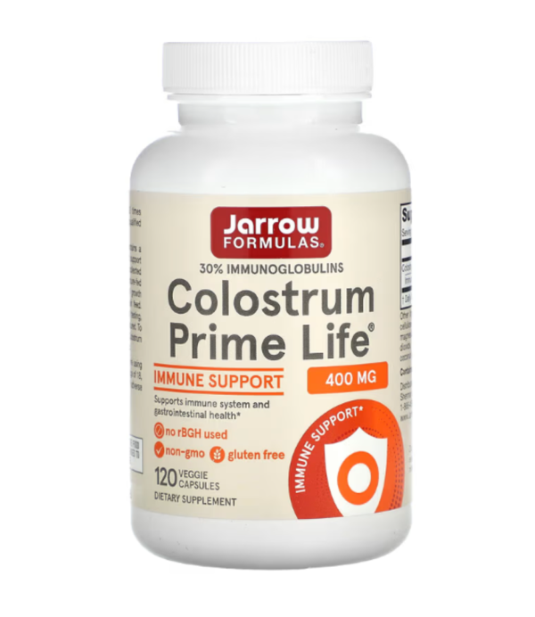 Jarrow Formulas, Colostrum Prime Life, 500 mg, 120 Capsules