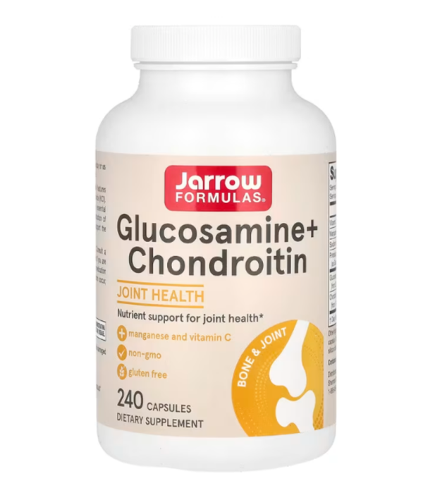 Jarrow Formulas, Glucosamine + Chondroitin, Joint Health, 240 Capsules