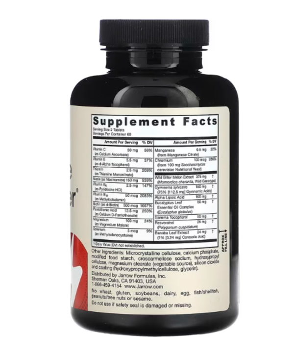 Jarrow Formulas, Glucose Optimizer, 120 Tablets