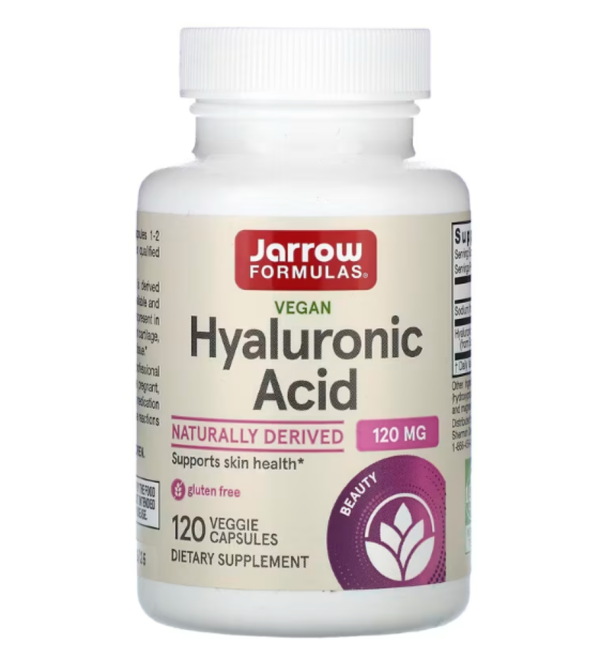 Jarrow Formulas, Hyaluronic Acid, 50 mg, 120 Veggie Caps