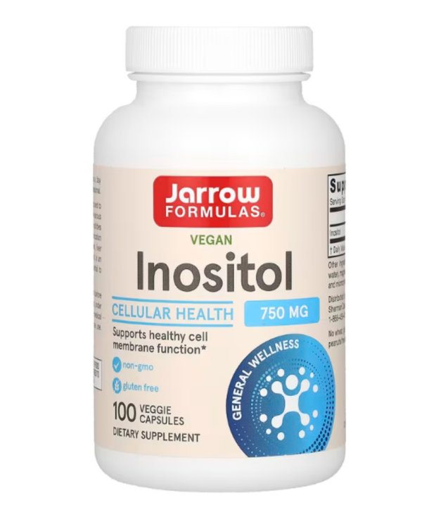 Jarrow Formulas, Inositol, 750 mg, 100 Veggie Caps