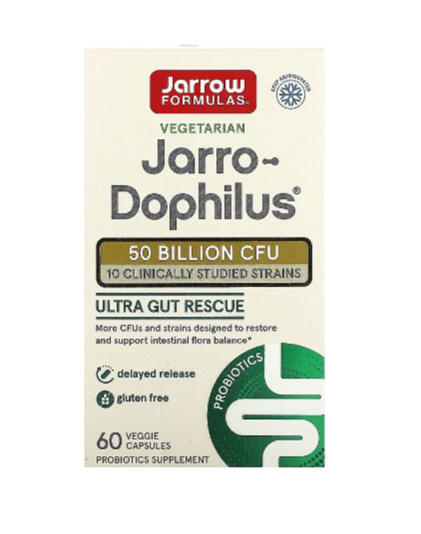 Jarrow Formulas, Jarro-Dophilus, 50 Billion CFU, 60 Veggie Capsules