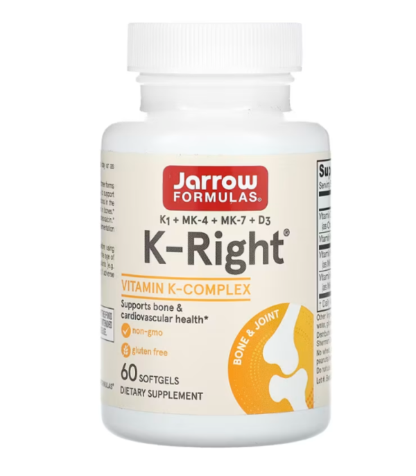 Jarrow Formulas, K-Right, 60 Softgels