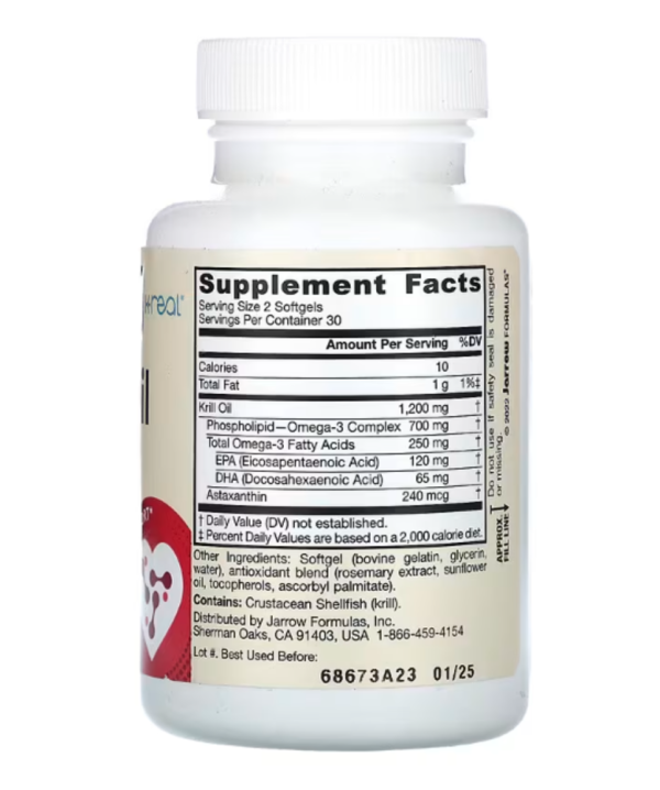 Jarrow Formulas, Krill Oil, 60 Softgels