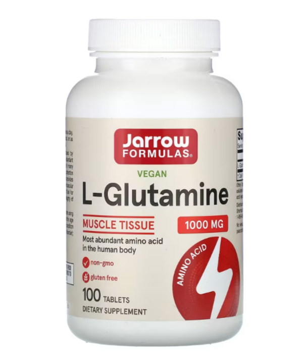 Jarrow Formulas, L-Glutamine, 1000 mg, 100 Tablets