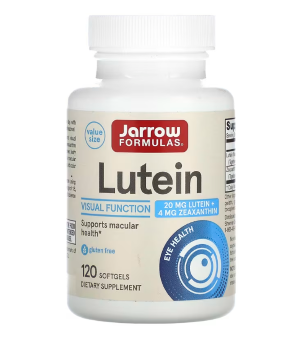 Jarrow Formulas, Lutein, 20 mg, 120 Softgels