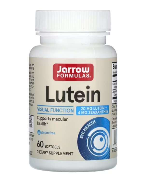 Jarrow Formulas, Lutein, 20 mg, 60 Softgels
