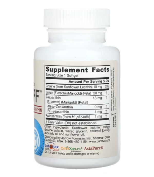 Jarrow Formulas, MaculaPF, Carotenoid Complex, 60 Softgels